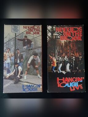Vintage 80s New Kids On The Block VHS Videos